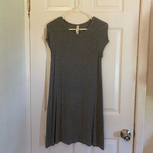 Gray Tshirt dress
